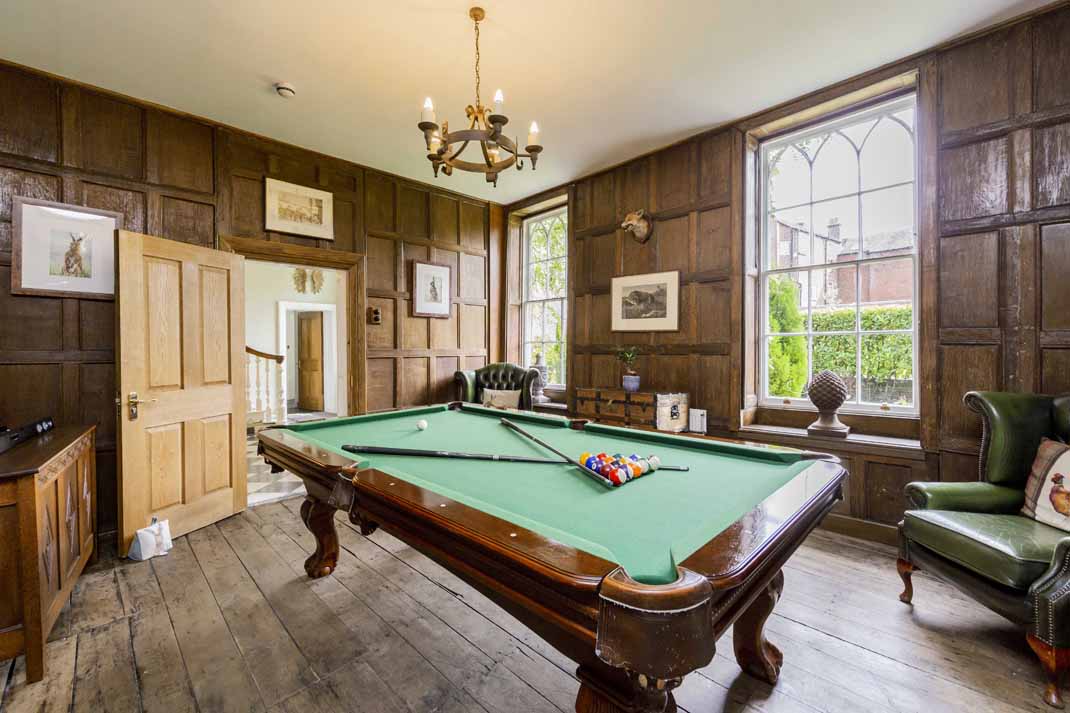 Large Luxury Houses To Rent In Shropshire With A Games Room